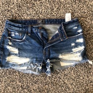 Abercrombie jean shorts